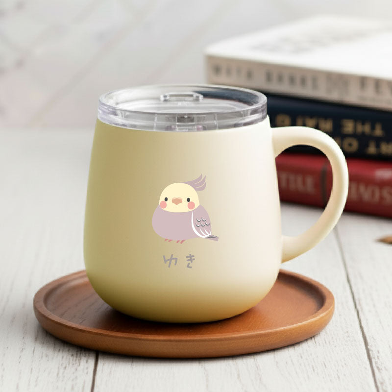 【まとめ買いがお得！】ぽてっと小鳥さんマグカップ