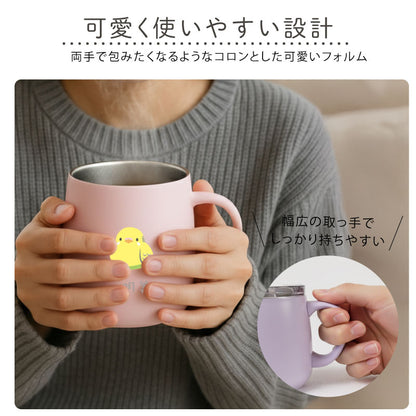 ぽてっと小鳥さんマグカップ