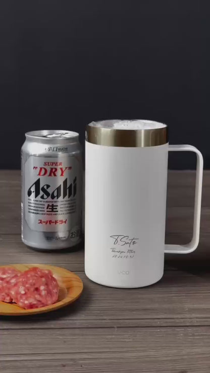 喉越しを楽しむジョッキ