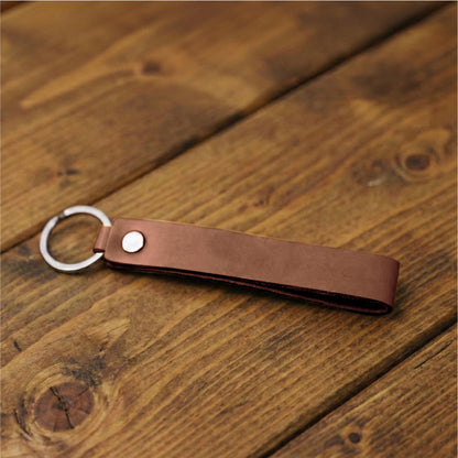 リアルレザーキーホルダー
