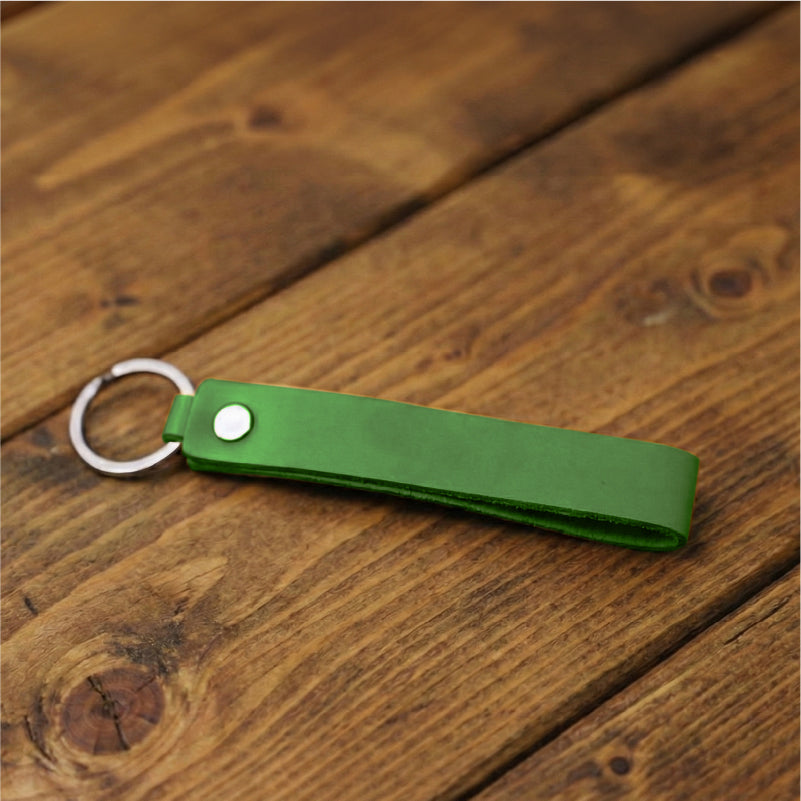 リアルレザーキーホルダー