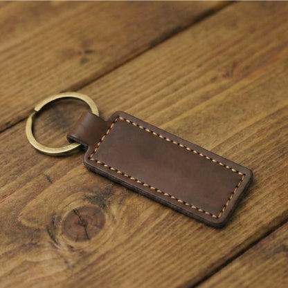 リアルレザーキーホルダー