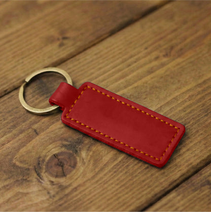 リアルレザーキーホルダー