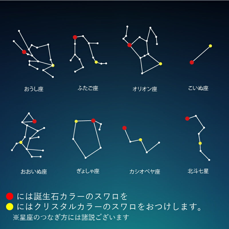 星座グラス 冬の星座 【5営業日出荷】