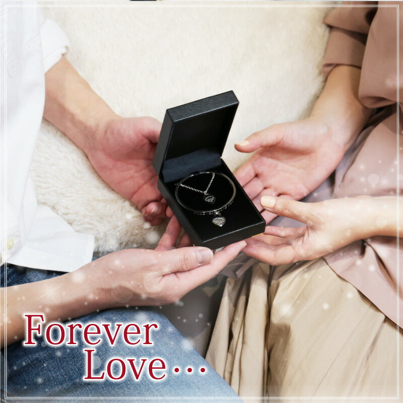 ForeverLoveネックレス＆ブレスレットセット