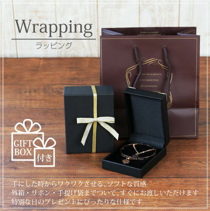 ForeverLoveネックレス＆ブレスレットセット