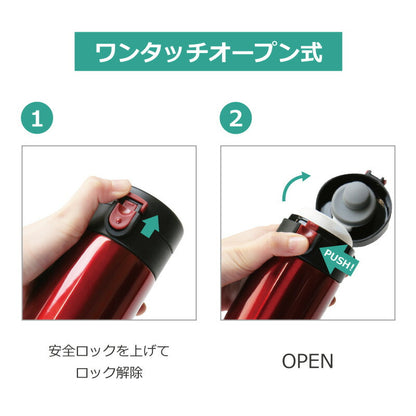 アスリートメタリック真空ステンレスボトル