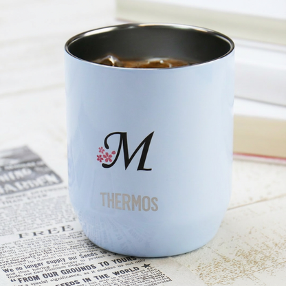 サーモスSAKURAイニシャルタンブラー