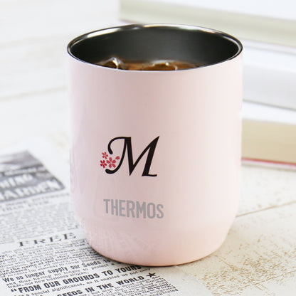 サーモスSAKURAイニシャルタンブラー