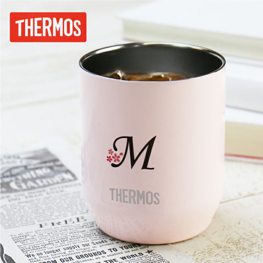 サーモスSAKURAイニシャルタンブラー