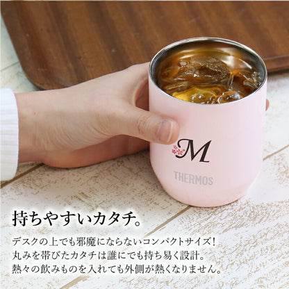 サーモスSAKURAイニシャルタンブラー