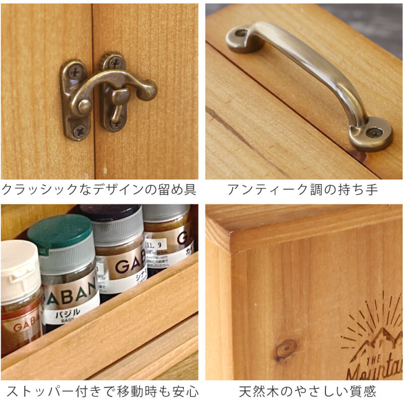 アウトドア スパイスボックス