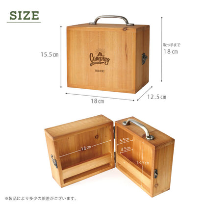 アウトドア スパイスボックス