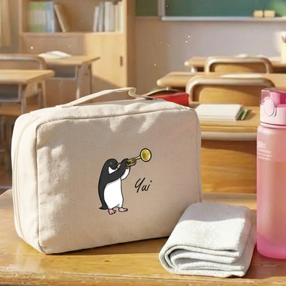 スクエアポーチ - ペンギン 吹奏楽部 -