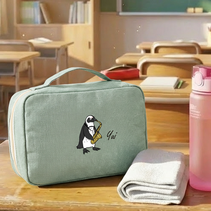 スクエアポーチ - ペンギン 吹奏楽部 -