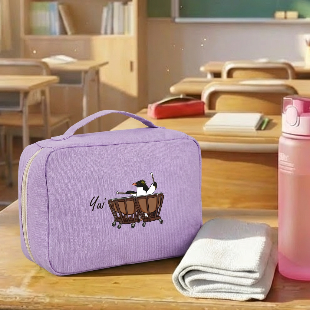 スクエアポーチ - ペンギン 吹奏楽部 -