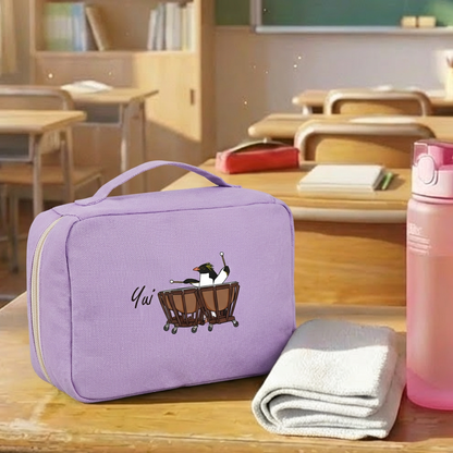 スクエアポーチ - ペンギン 吹奏楽部 -