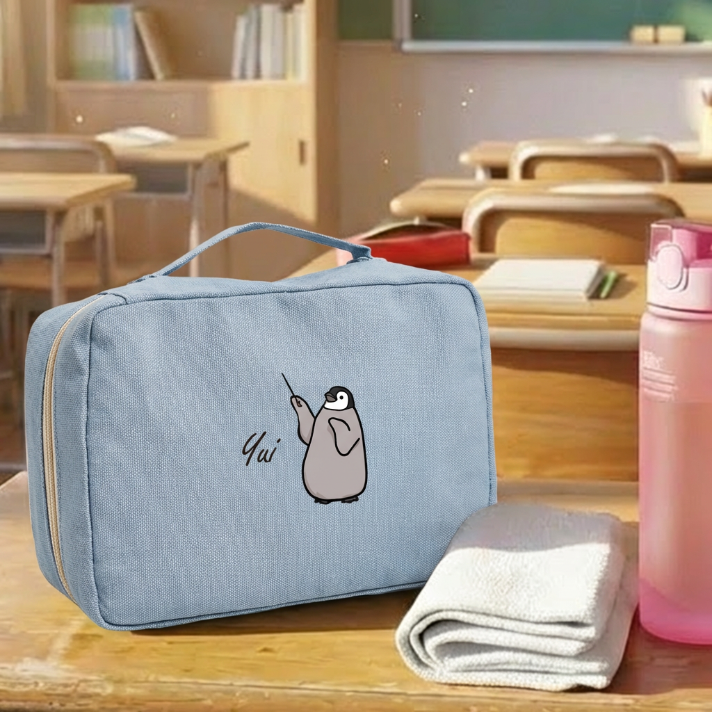 スクエアポーチ - ペンギン 吹奏楽部 -