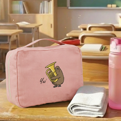 スクエアポーチ - ペンギン 吹奏楽部 -