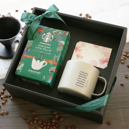 ピーコックマグ&スタバギフトセット - ナンバー -
