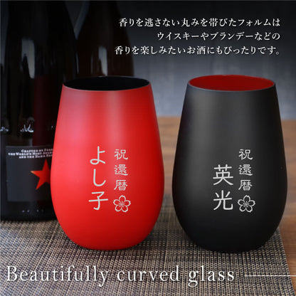 メタルカラーグラス 寿