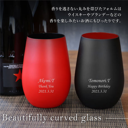 メタルカラーグラス