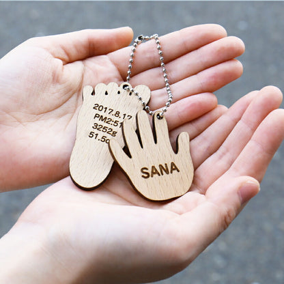 うまれたまんま。。おててあんよキーホルダー