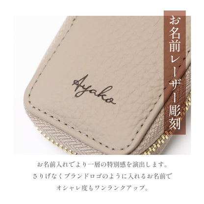 本革窓付きキーケース Cpt.