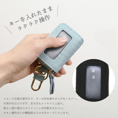 本革窓付きダブルキーケース Cpt.