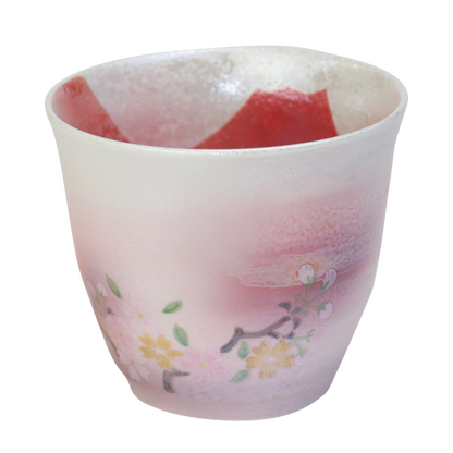 あけぼの富士湯呑み