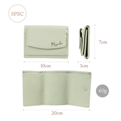 絶妙カラー本革ウォレット Cpt．